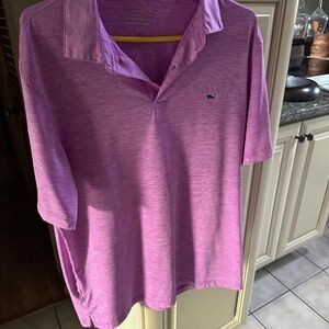 Vineyard Vines Performance Polo Purple size L